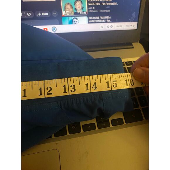 Figs Kade cargo scub pants in royal blue size medium /small - Picture 4 of 5